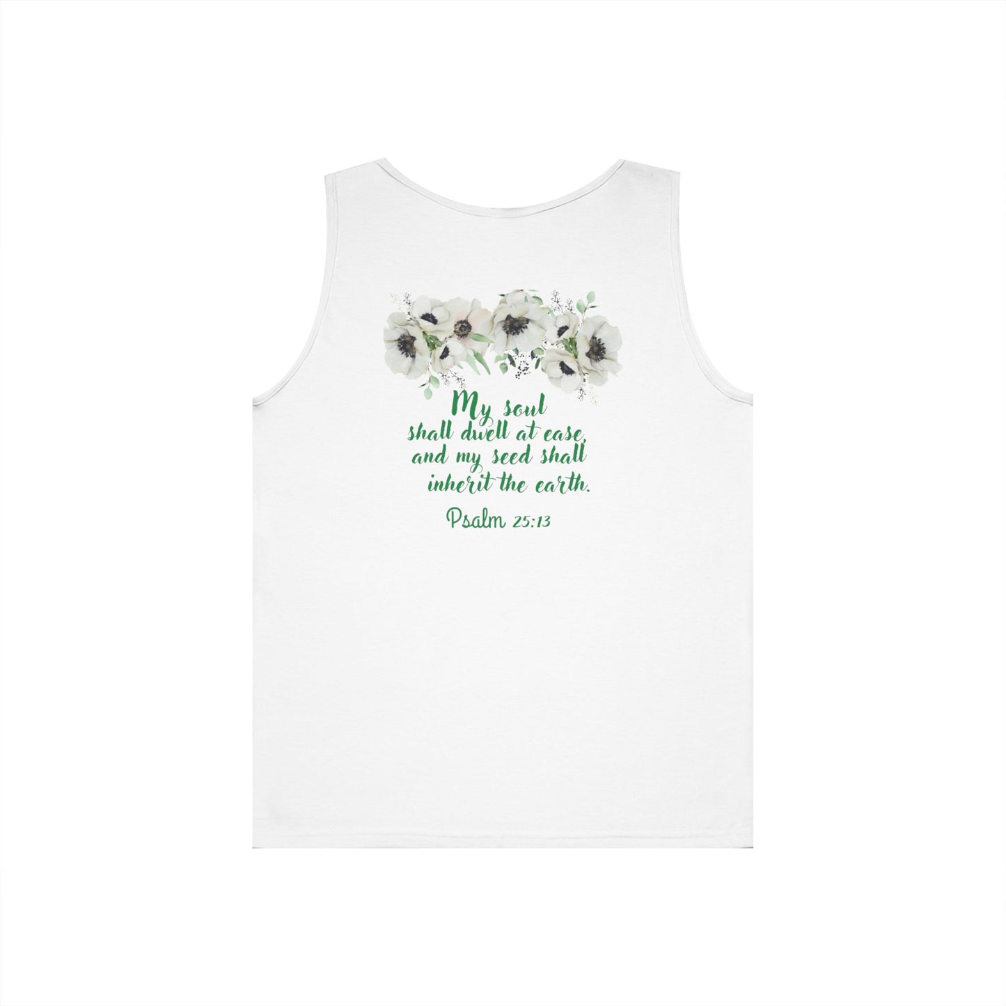 Unisex Heavy Cotton Tank Top (Floral-Ease)