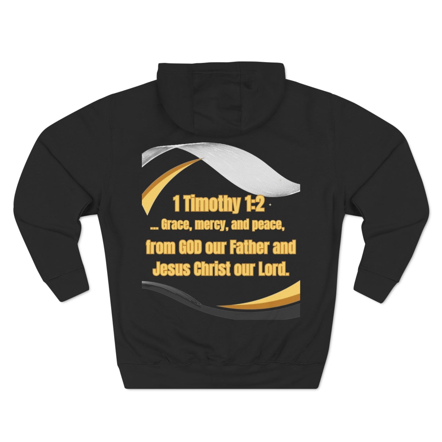 Three-Panel Fleece Hoodie (Antarctica-forGod)