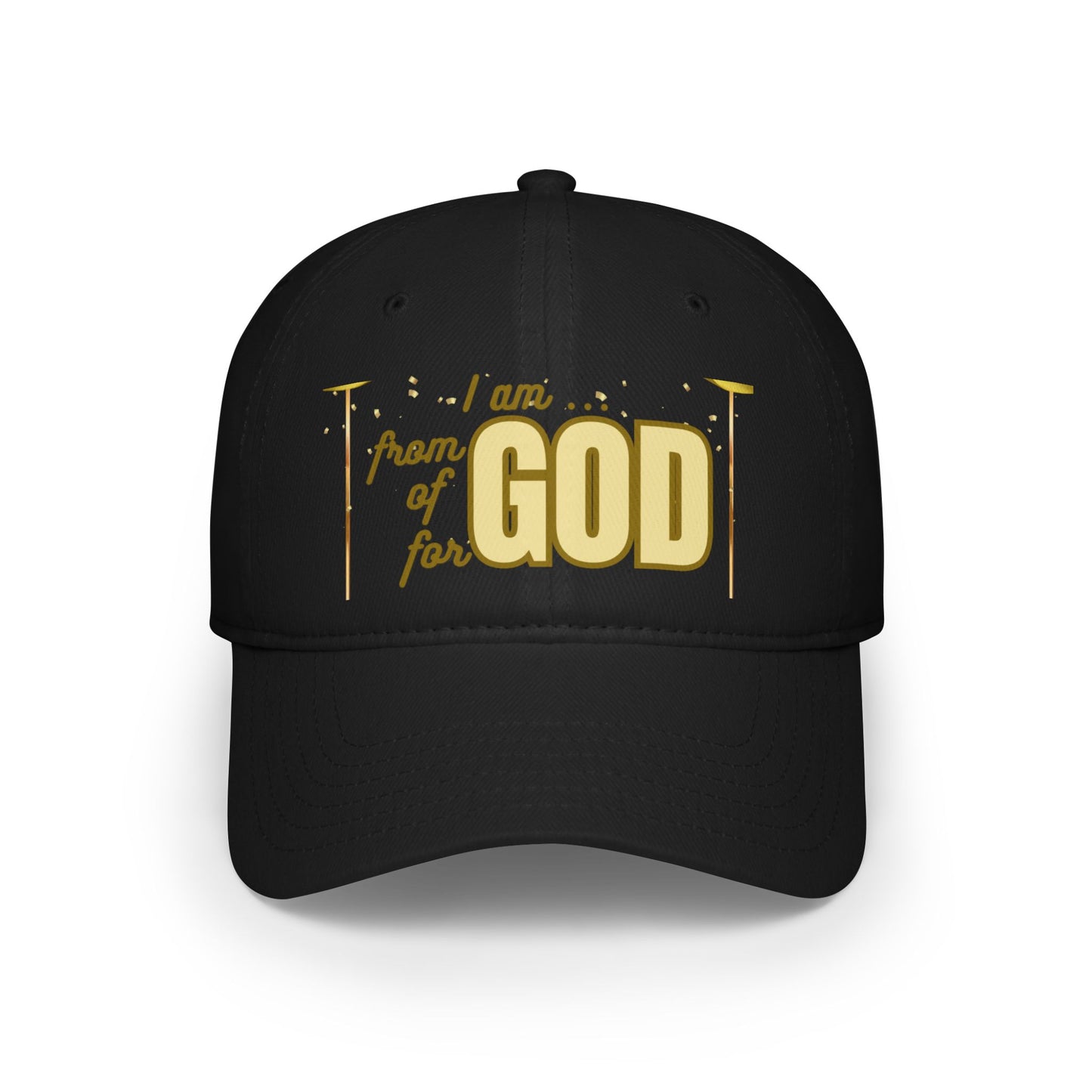 Baseball Cap (From, of and For God)