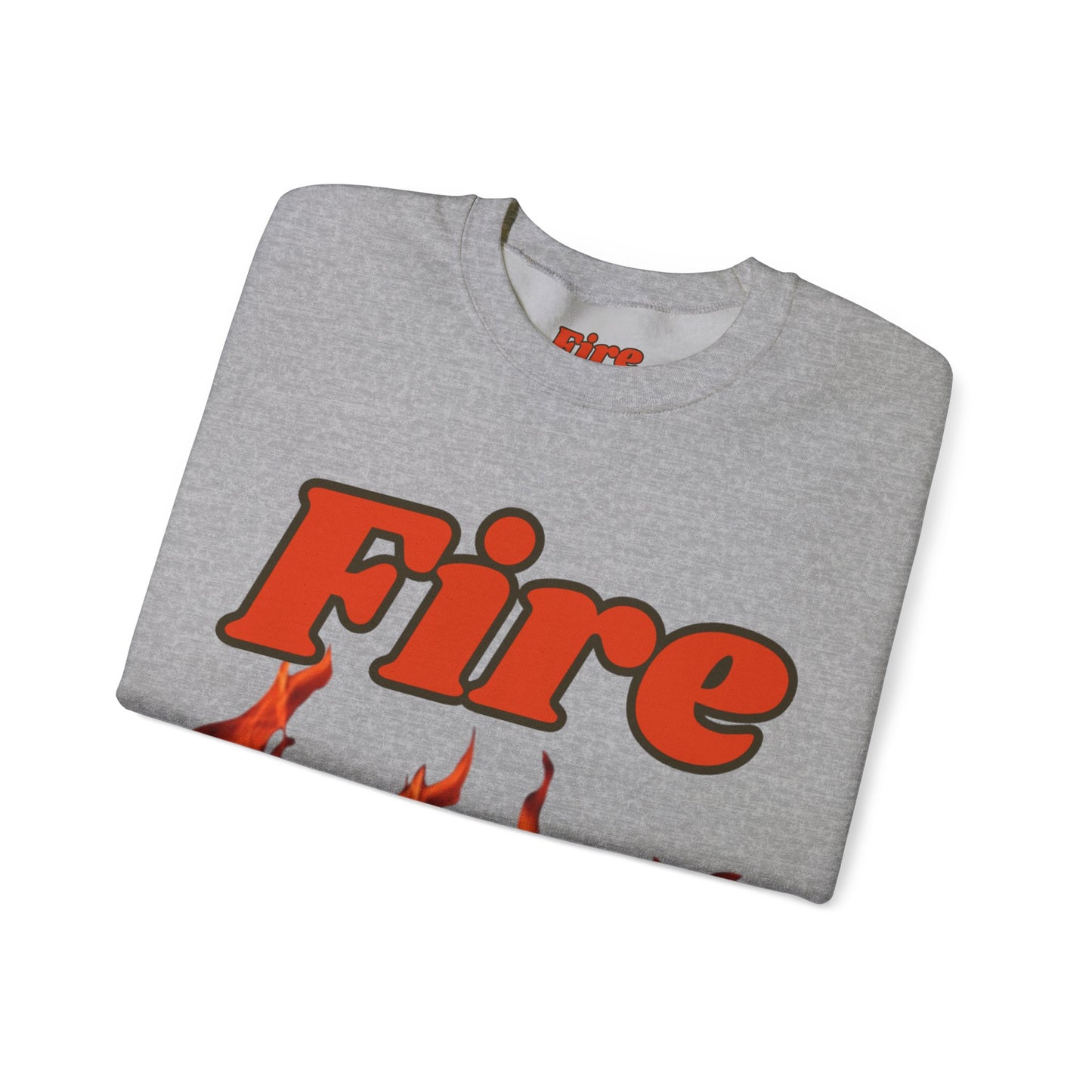 Unisex Heavy Blend™ Crewneck Sweatshirt (Fire)