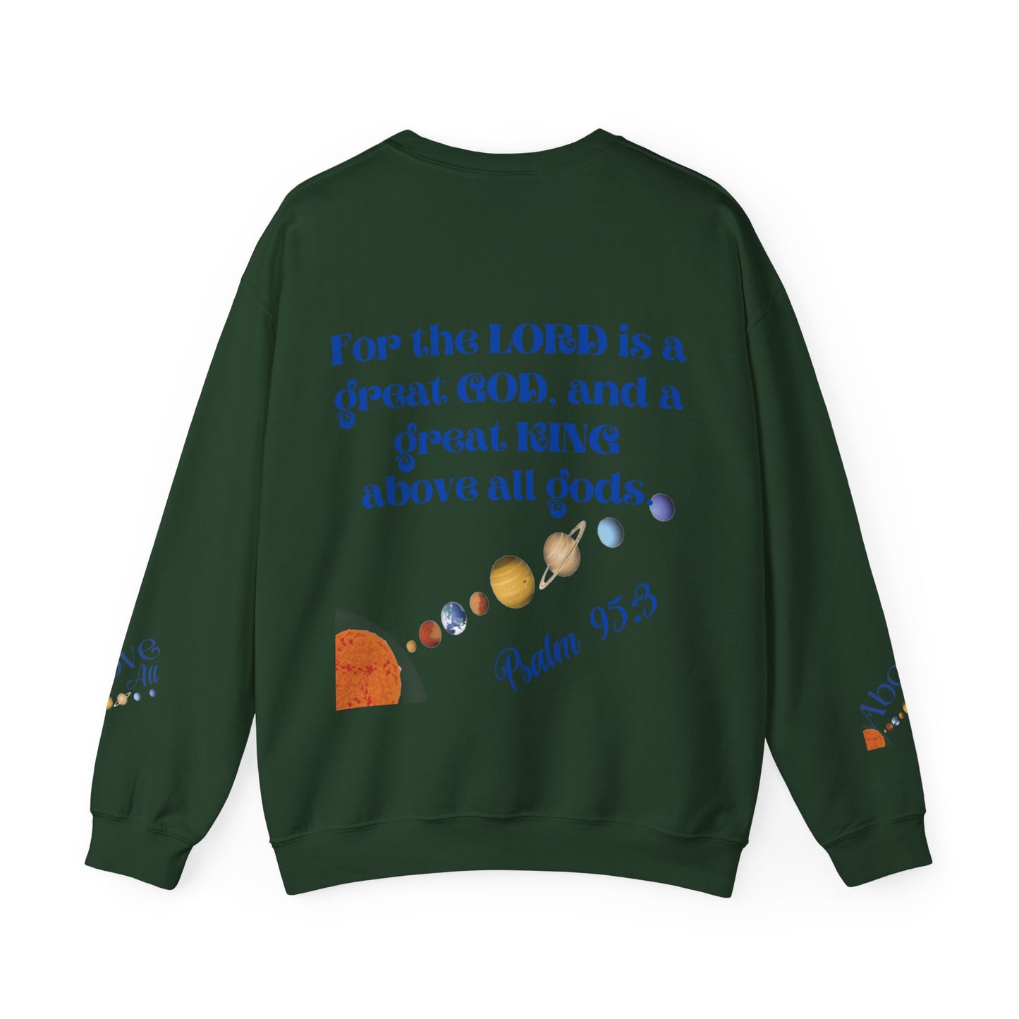 Unisex Heavy Blend™ Crewneck Sweatshirt (Above all)