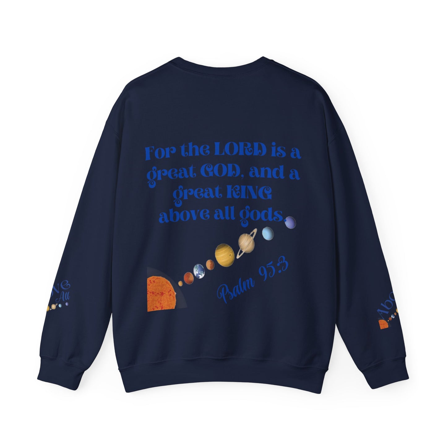 Unisex Heavy Blend™ Crewneck Sweatshirt (Above all)