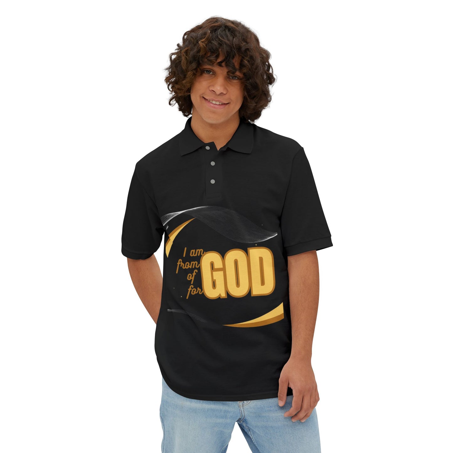 Men's Piqué Polo (from GOD)