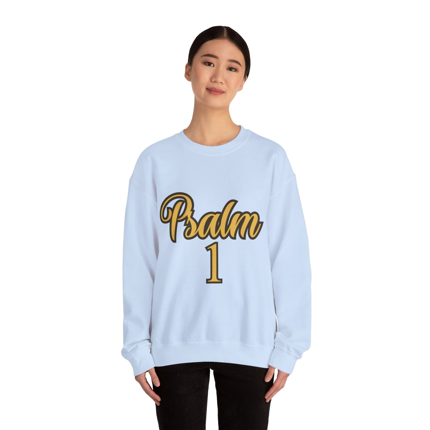Unisex Heavy Blend™ Crewneck Sweatshirt (Psalm 1)
