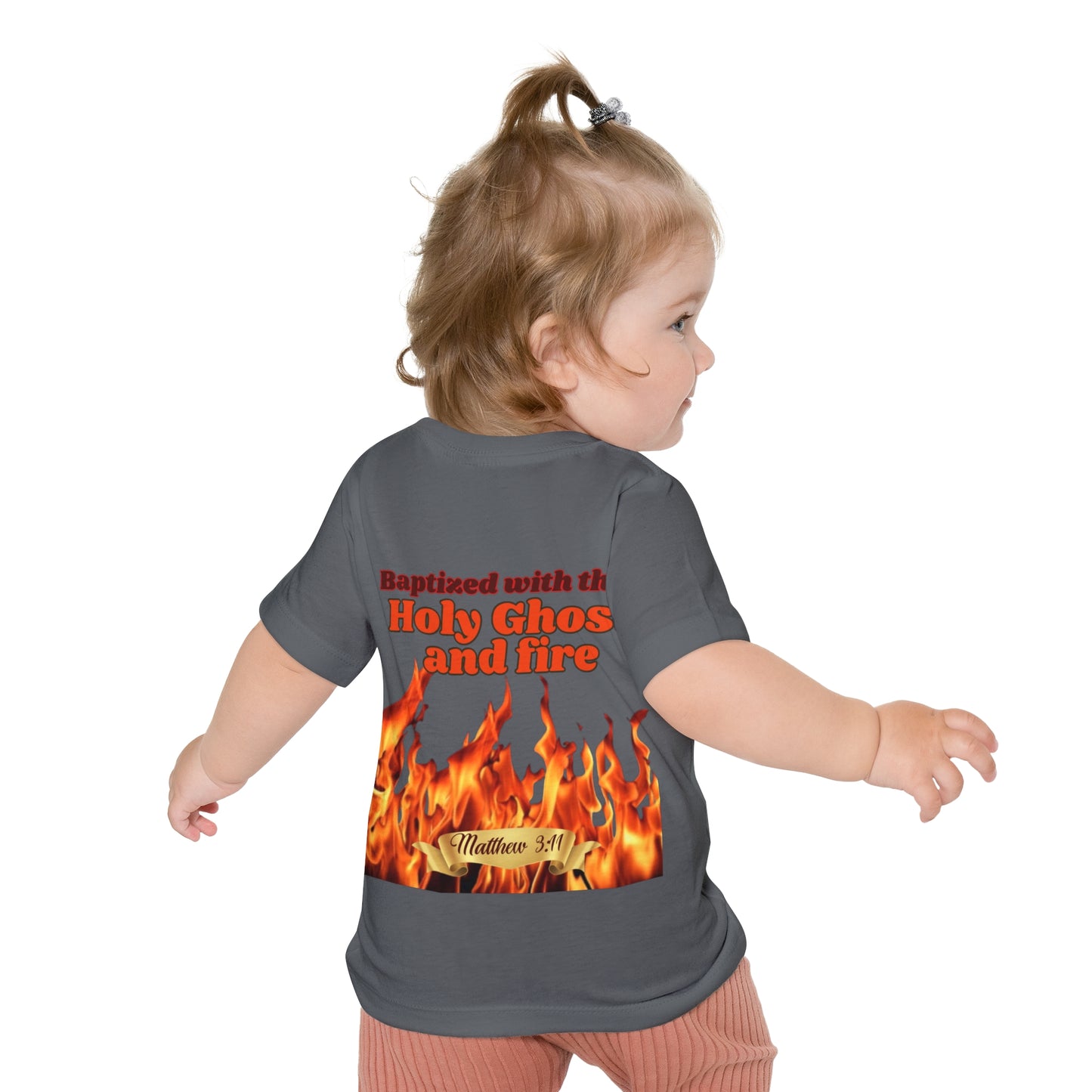 Baby Short Sleeve T-Shirt (Fire)