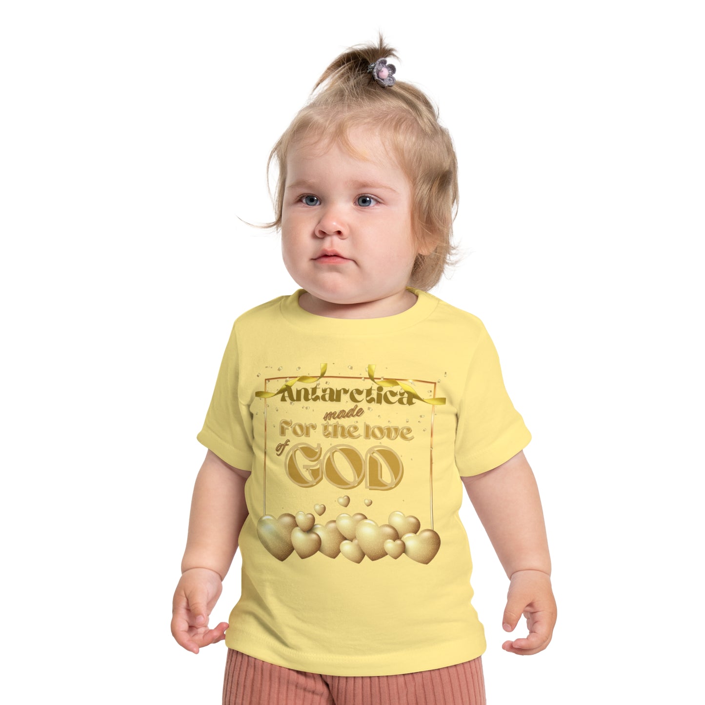 Baby Short Sleeve T-Shirt (Antarctica-ForLove)