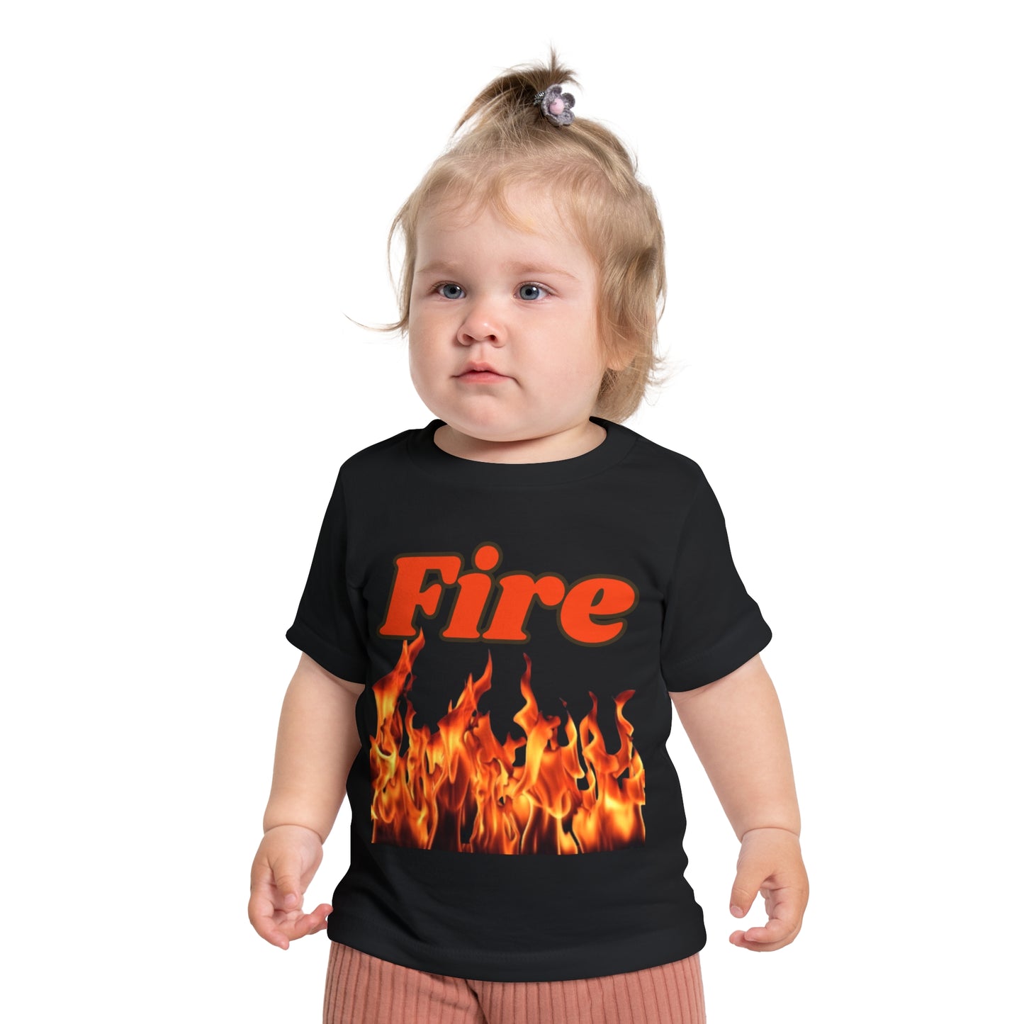 Baby Short Sleeve T-Shirt (Fire)