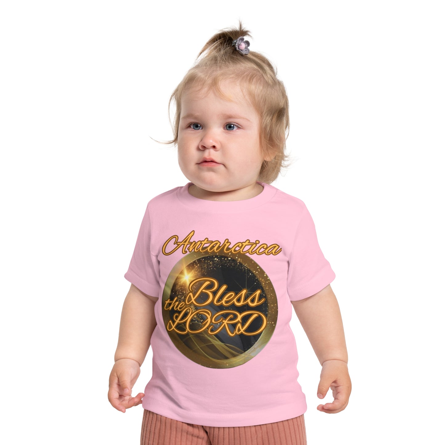 Baby Short Sleeve T-Shirt (Antarctica-Blessed)