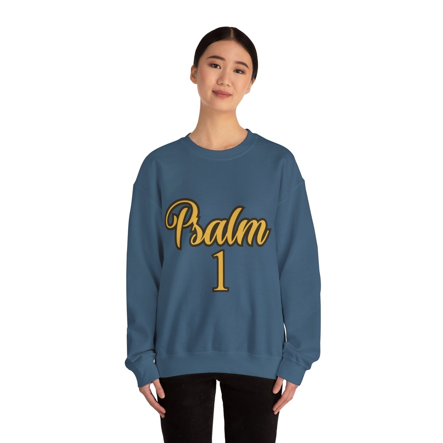 Unisex Heavy Blend™ Crewneck Sweatshirt (Psalm 1)