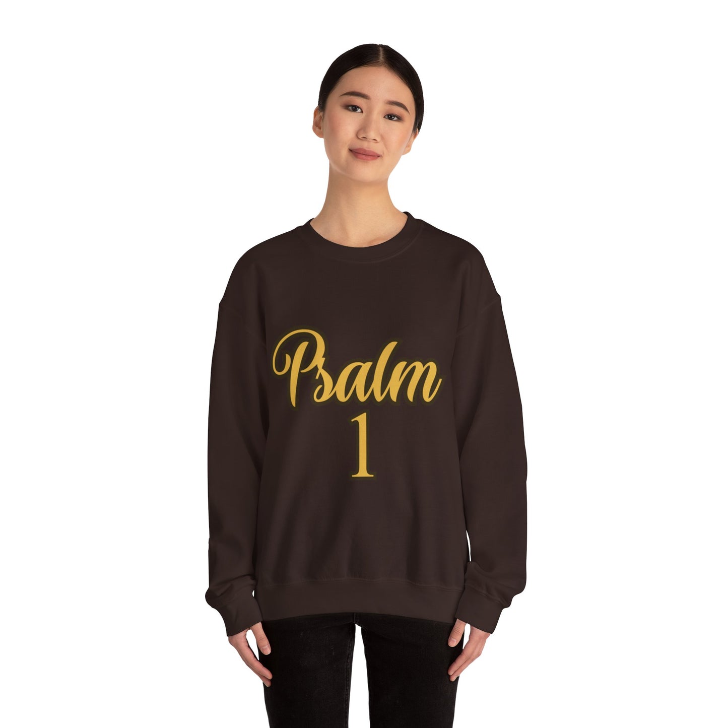 Unisex Heavy Blend™ Crewneck Sweatshirt (Psalm 1)