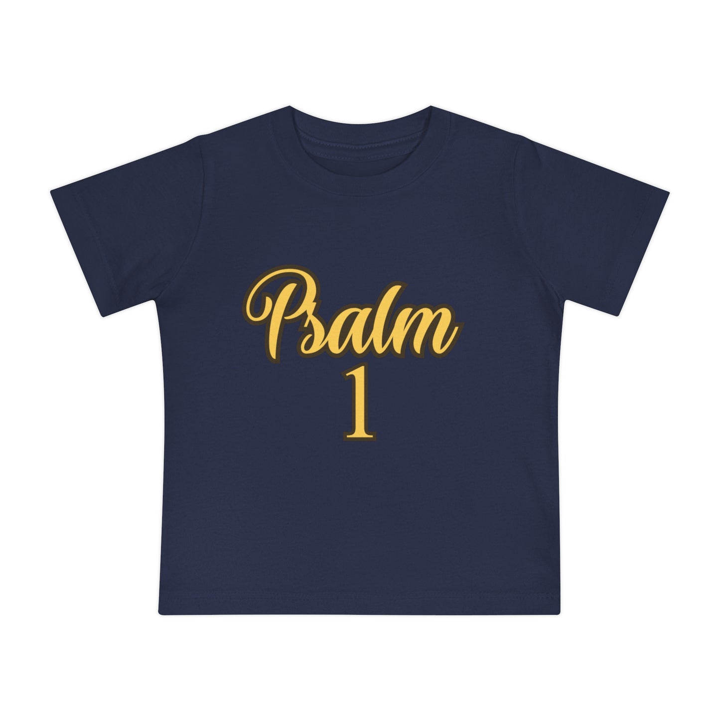 Baby Short Sleeve T-Shirt (Psalm 1)