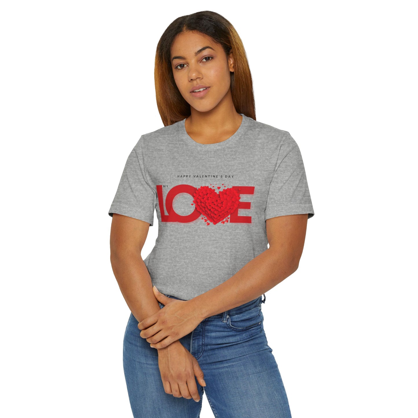 Unisex Jersey T-Shirt -VP25 _ Red