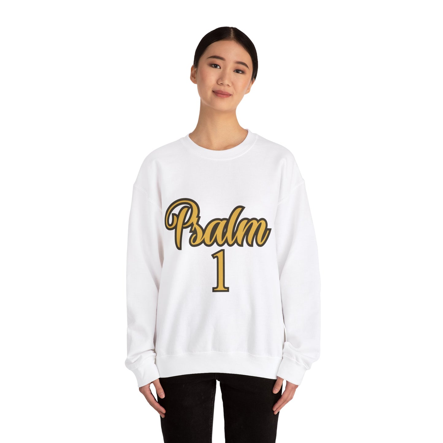 Unisex Heavy Blend™ Crewneck Sweatshirt (Psalm 1)