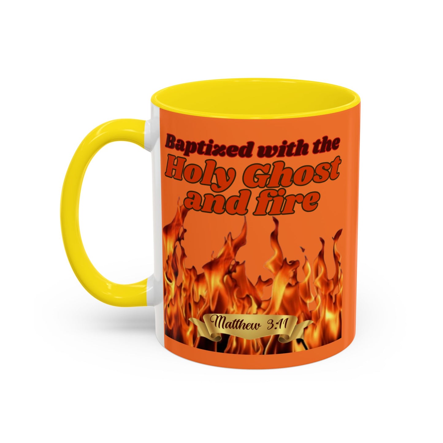 Accent Coffee Mug (11oz) (Fire)