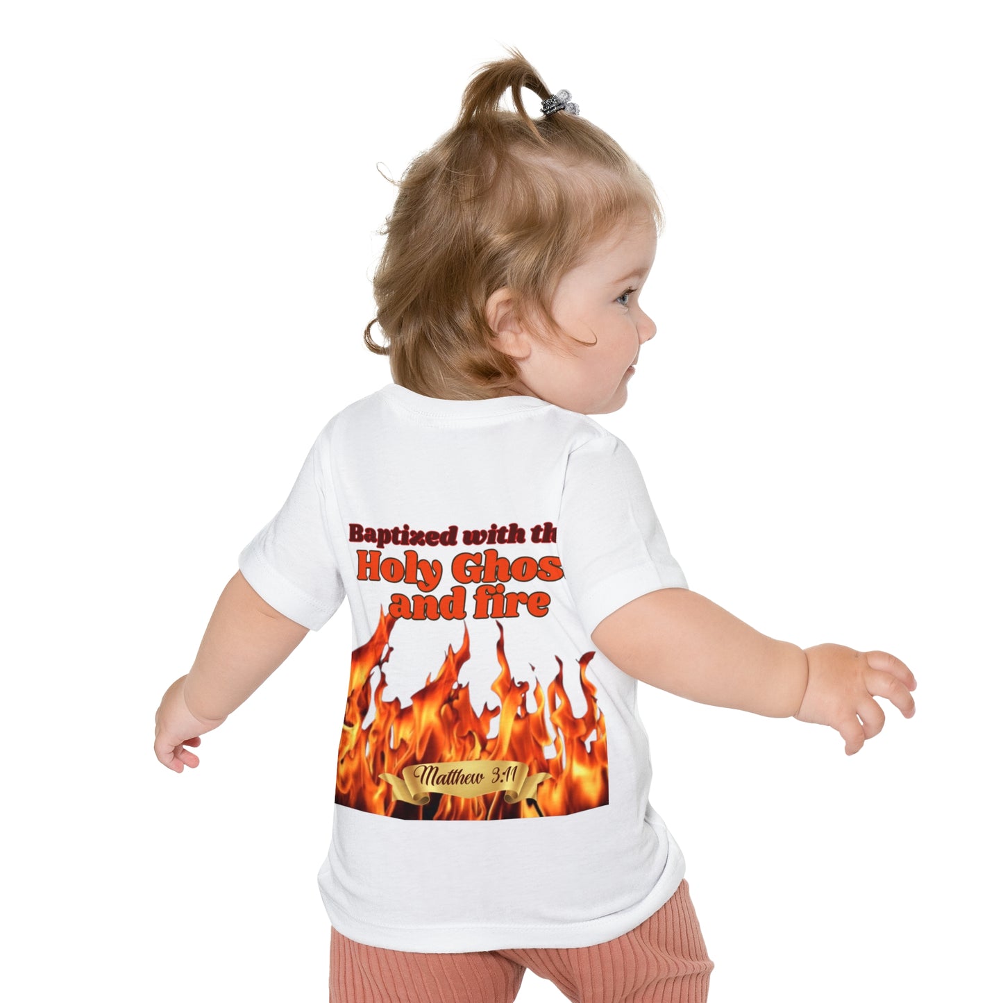 Baby Short Sleeve T-Shirt (Fire)