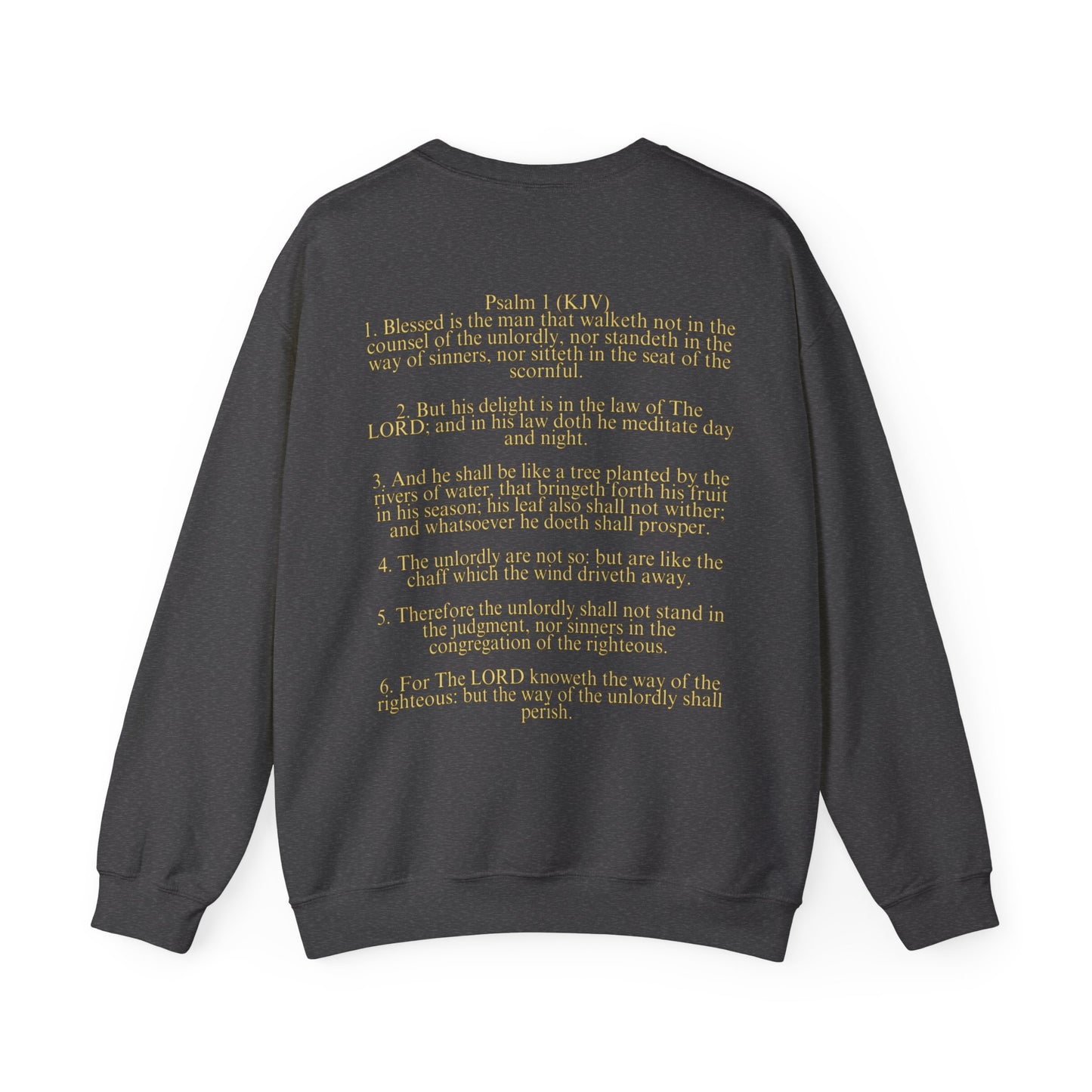 Unisex Heavy Blend™ Crewneck Sweatshirt (Psalm 1)