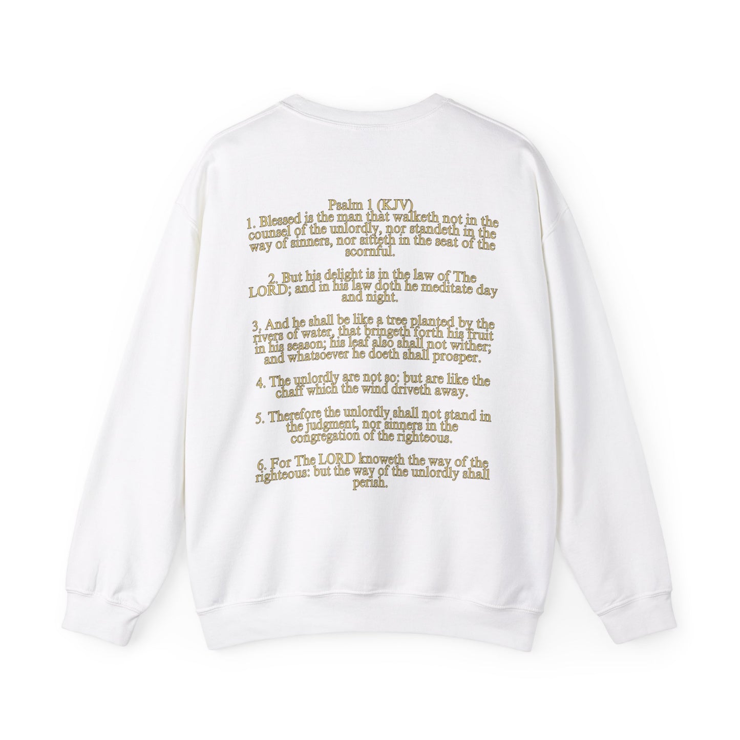 Unisex Heavy Blend™ Crewneck Sweatshirt (Psalm 1)
