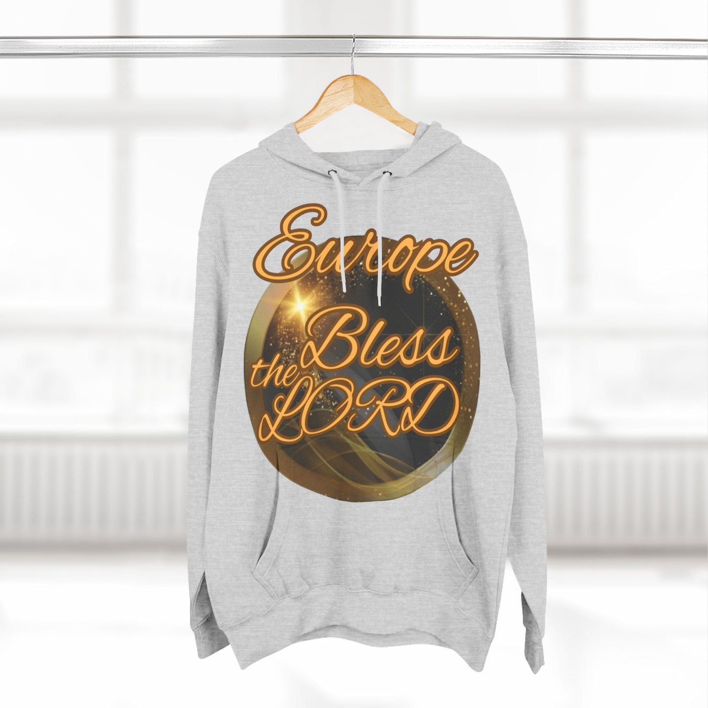 Three-Panel Fleece Hoodie (Europe-Blessed)