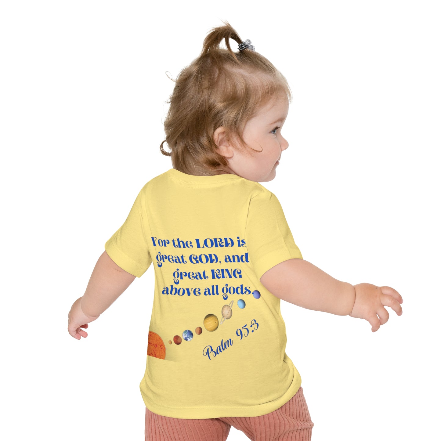 Baby Short Sleeve T-Shirt (Above all)