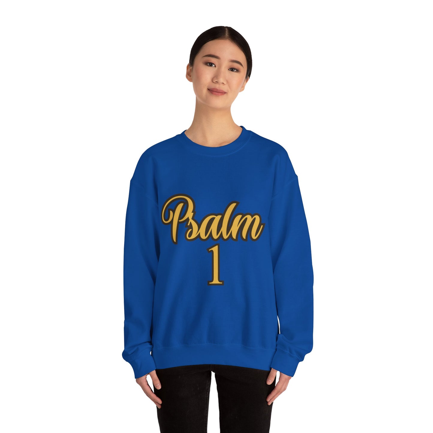 Unisex Heavy Blend™ Crewneck Sweatshirt (Psalm 1)