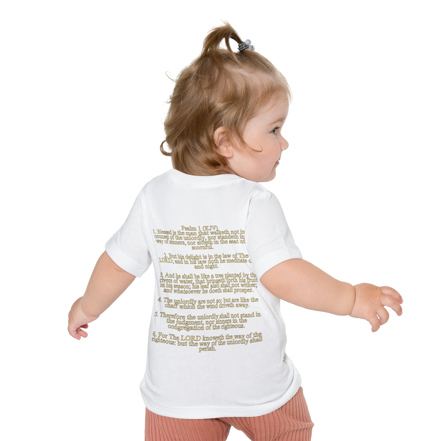 Baby Short Sleeve T-Shirt (Psalm 1)