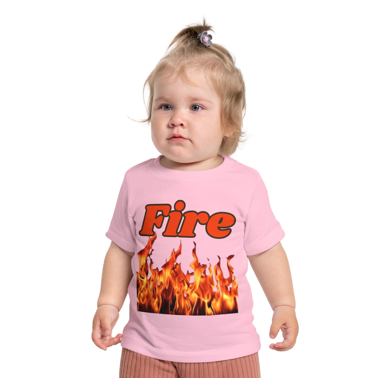 Baby Short Sleeve T-Shirt (Fire)