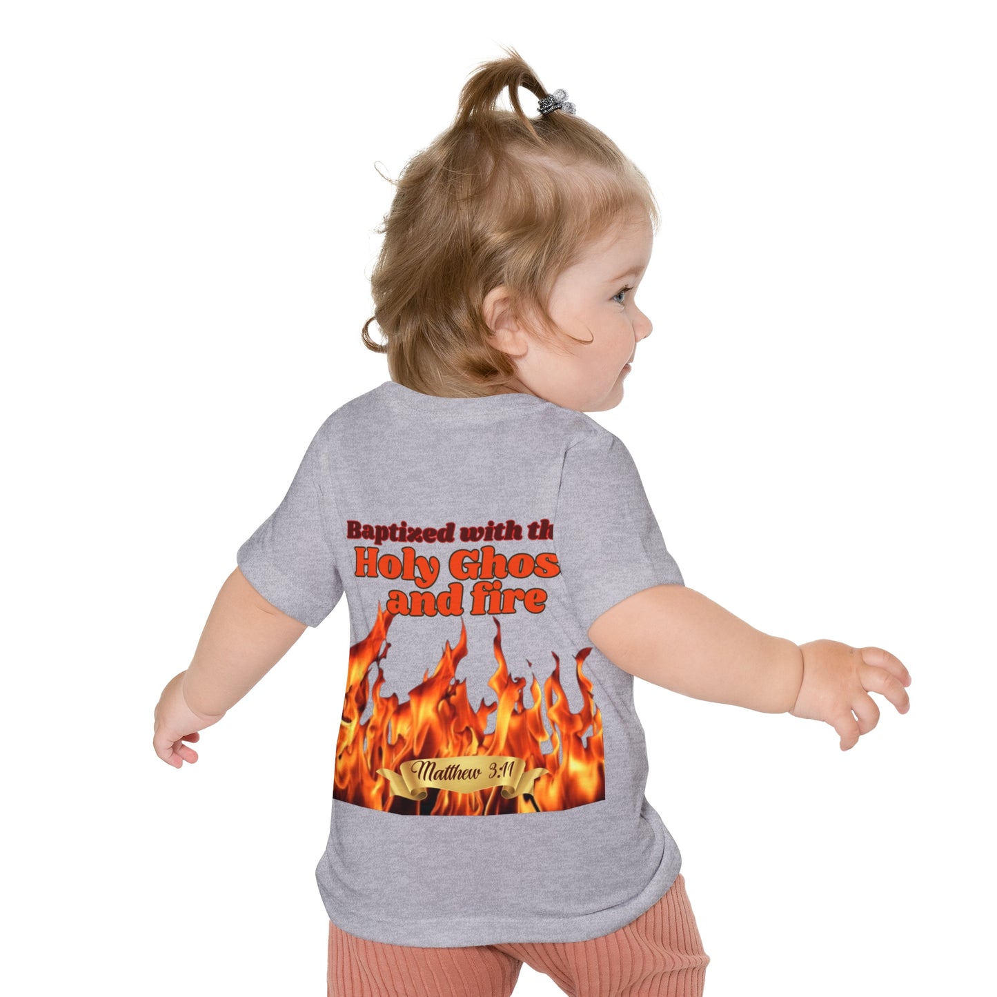 Baby Short Sleeve T-Shirt (Fire)