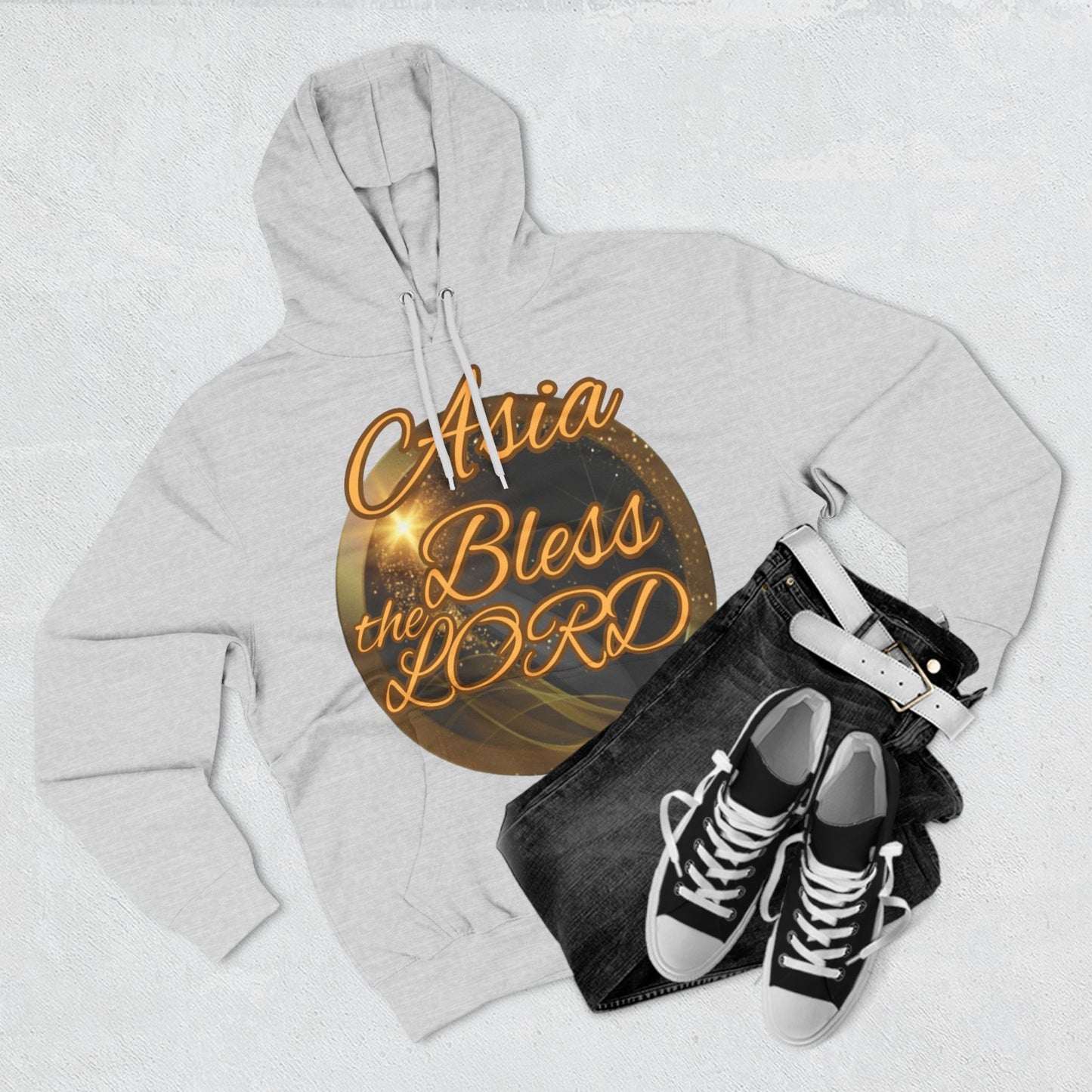 Three-Panel Fleece Hoodie (Asia-Blessed)