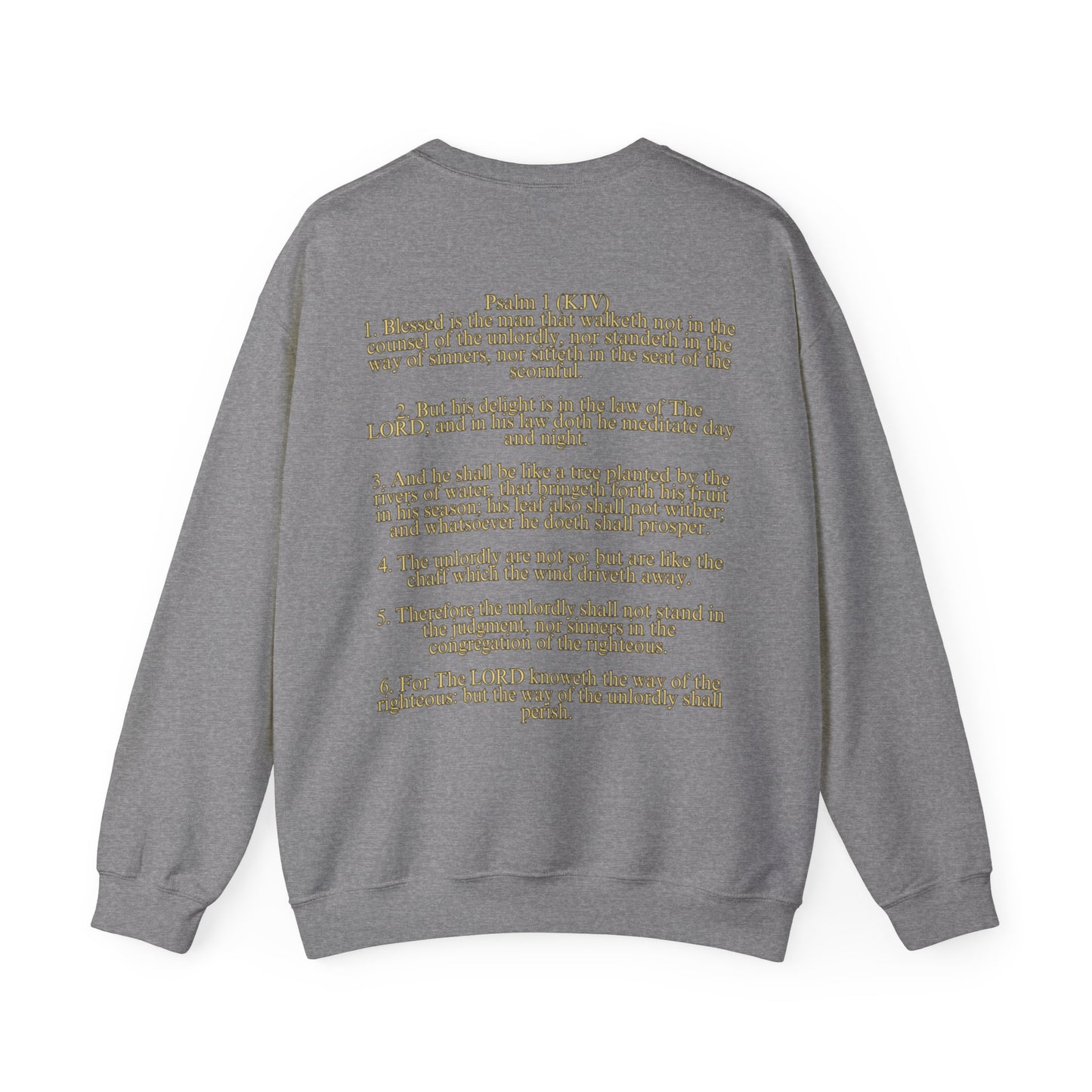 Unisex Heavy Blend™ Crewneck Sweatshirt (Psalm 1)
