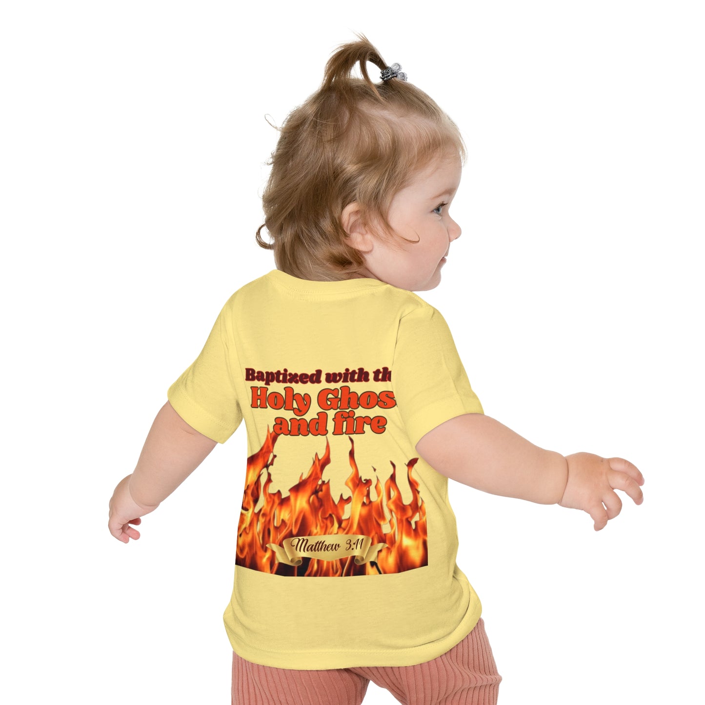 Baby Short Sleeve T-Shirt (Fire)