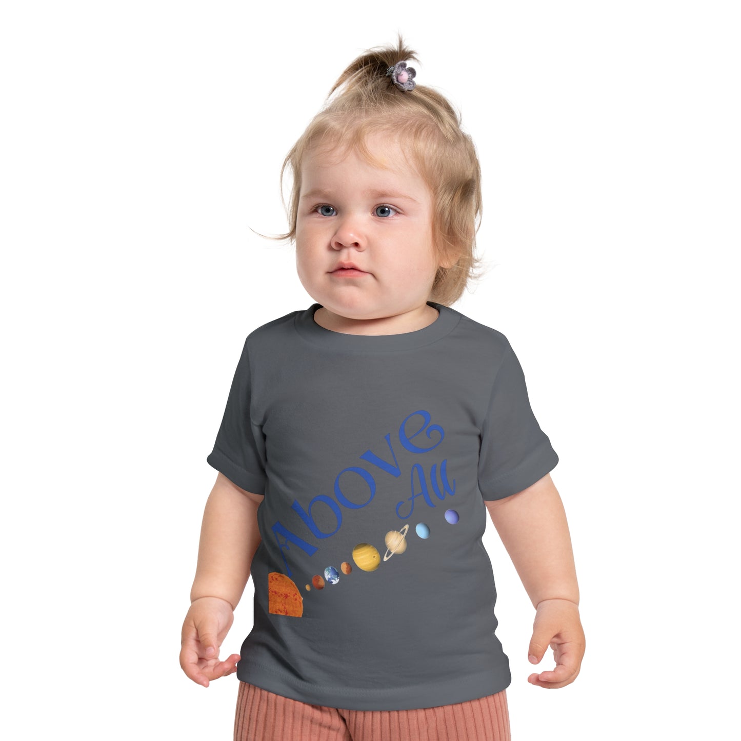 Baby Short Sleeve T-Shirt (Above all)