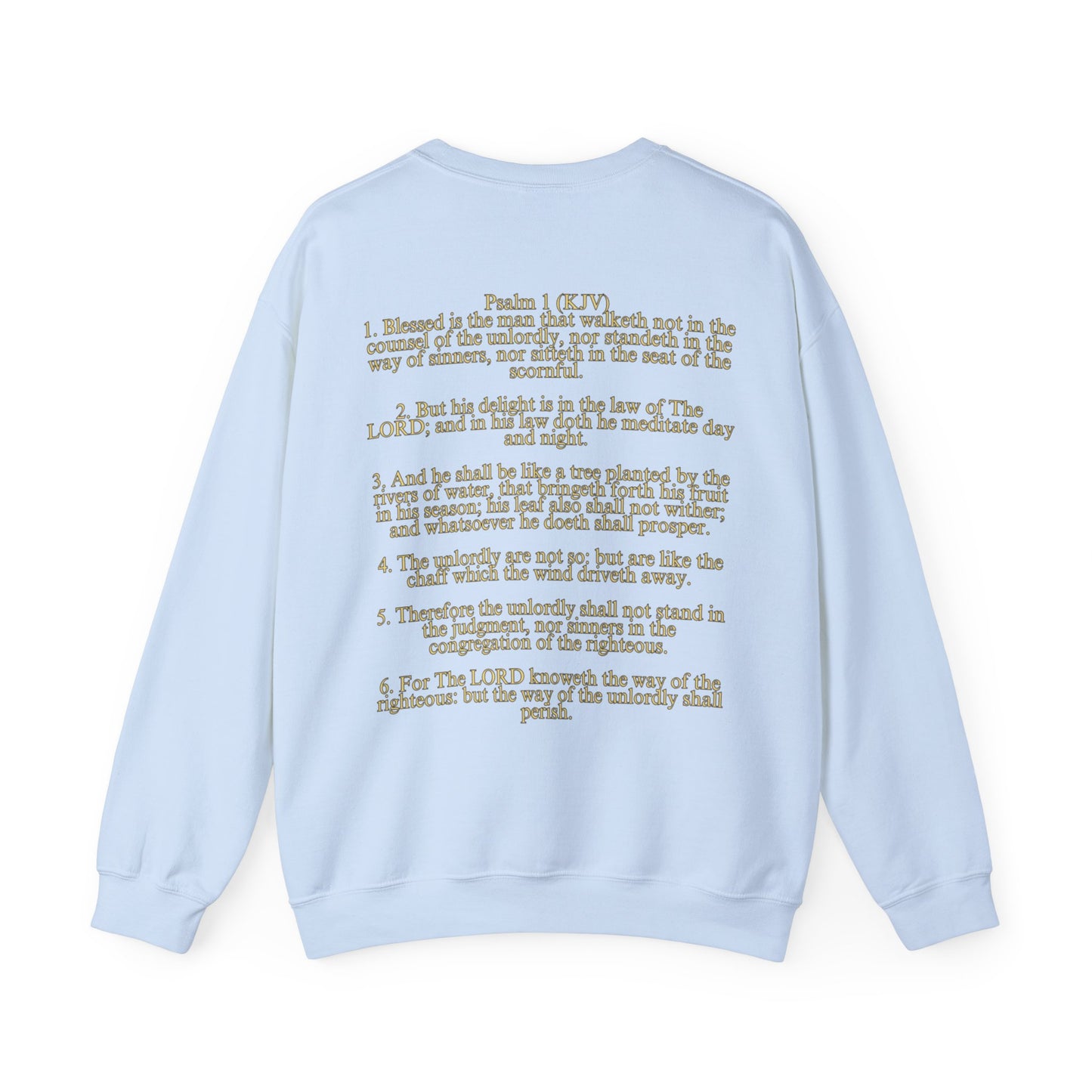 Unisex Heavy Blend™ Crewneck Sweatshirt (Psalm 1)