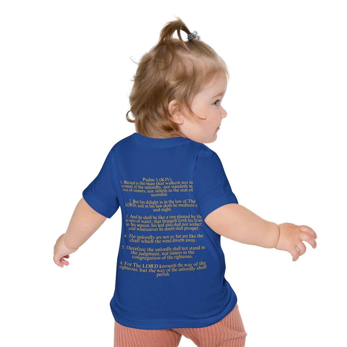 Baby Short Sleeve T-Shirt (Psalm 1)
