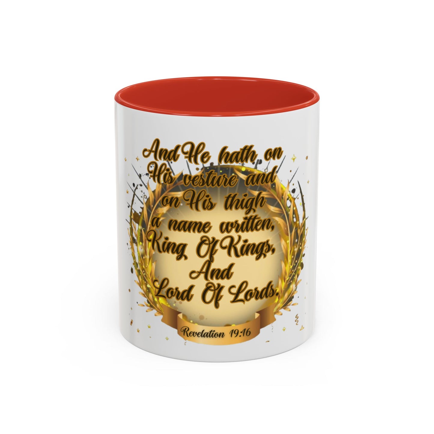 Accent Coffee Mug (11oz) (King Of Kings)