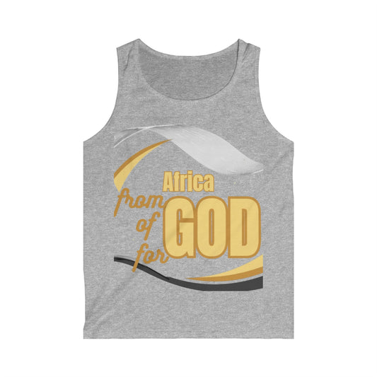 Men's Softstyle Tank Top (Africa-ForGod)