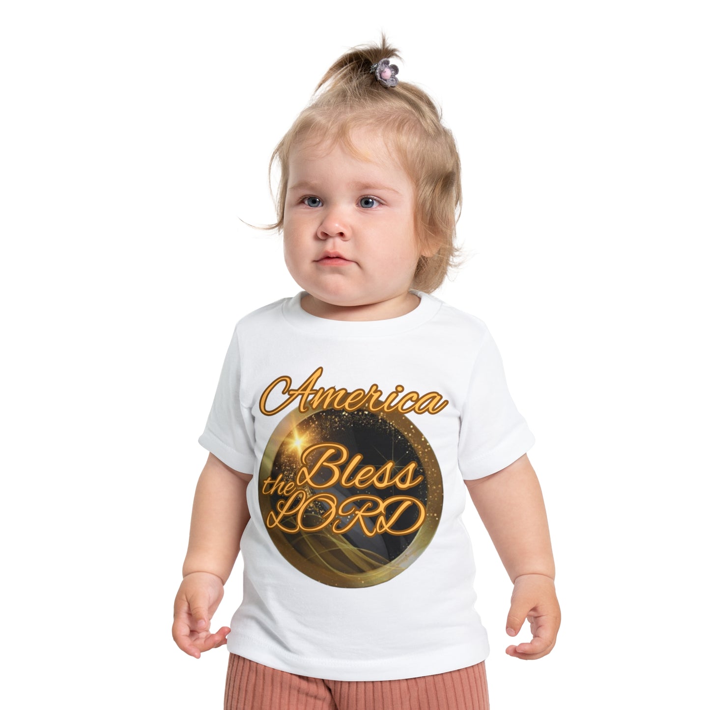 Baby Short Sleeve T-Shirt (America-Blessed)