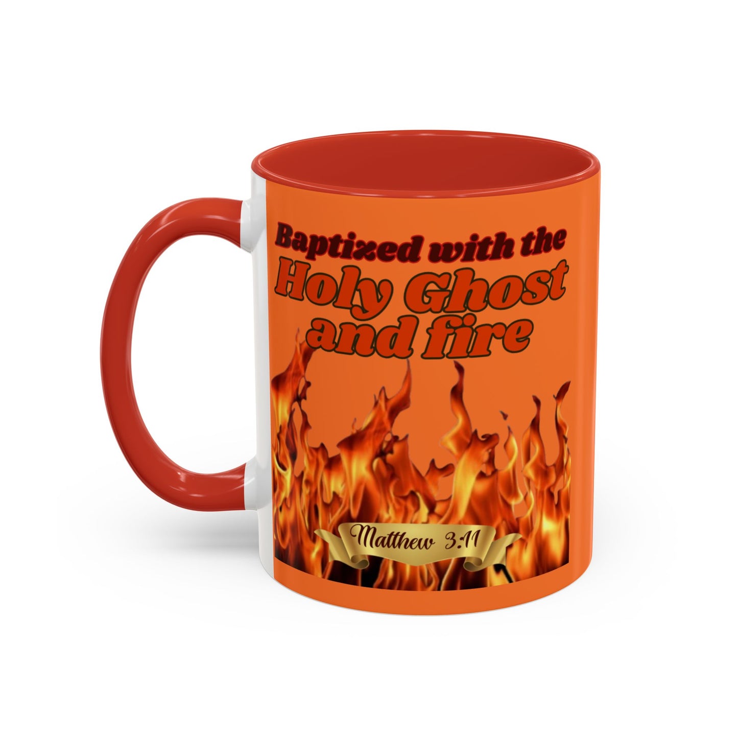 Accent Coffee Mug (11oz) (Fire)