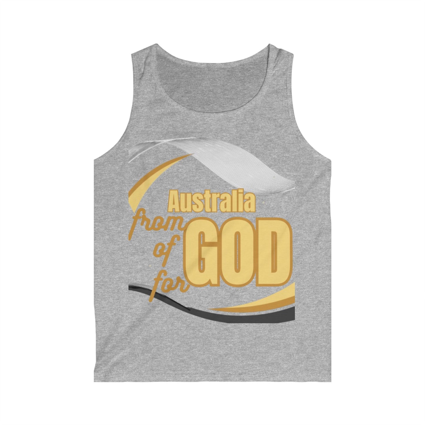 Men's Softstyle Tank Top (Australia-ForGod)