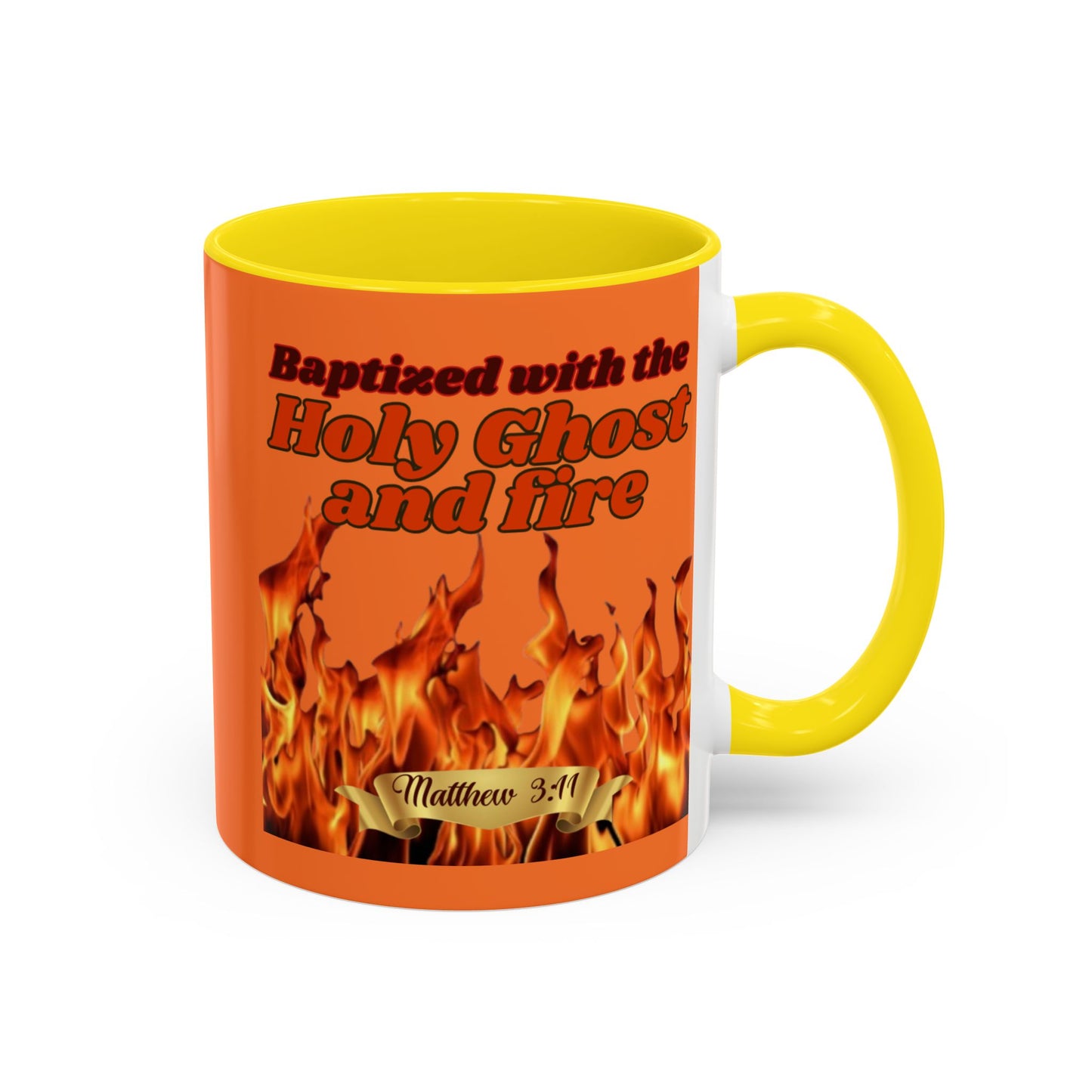 Accent Coffee Mug (11oz) (Fire)