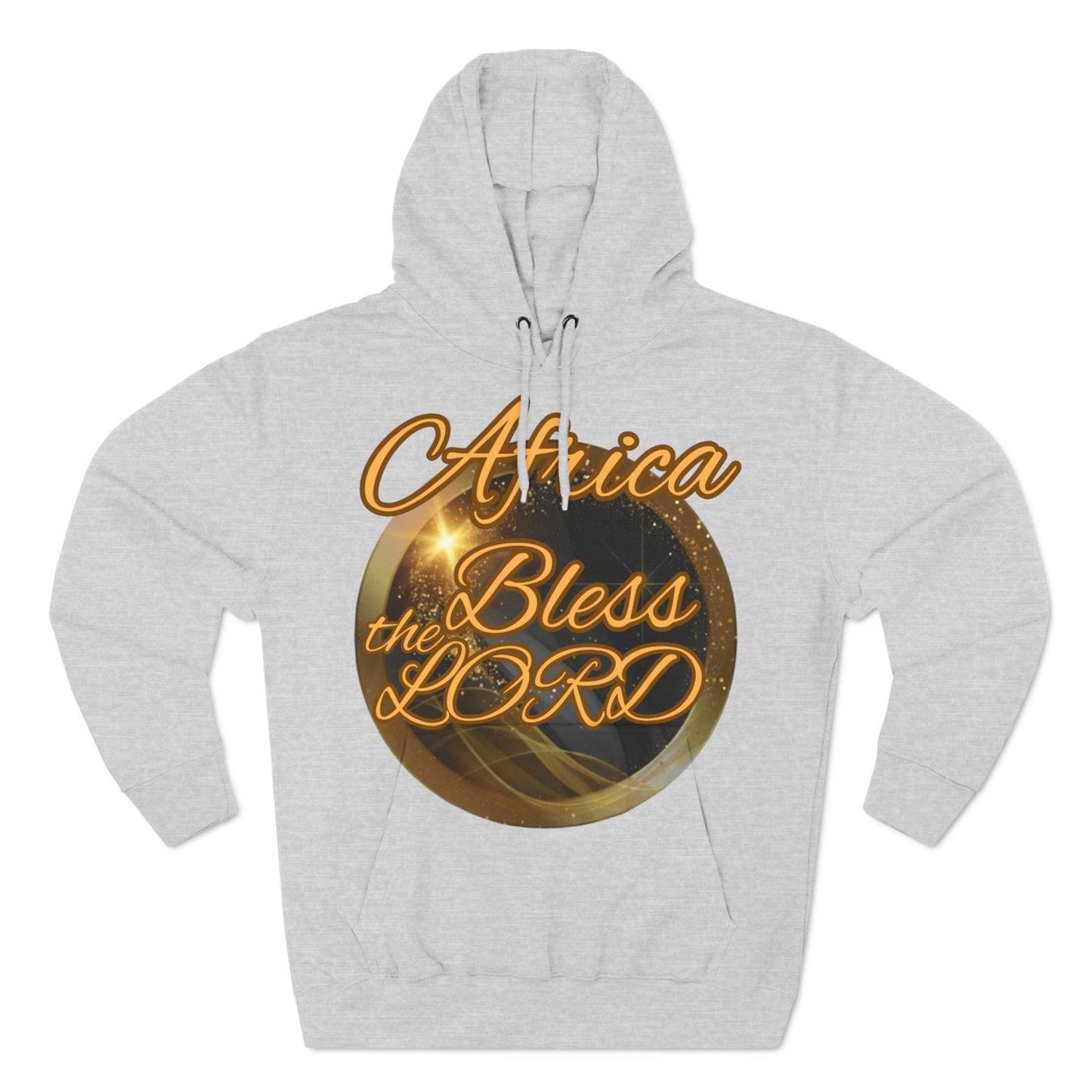 Three-Panel Fleece Hoodie (Africa-Blessed)