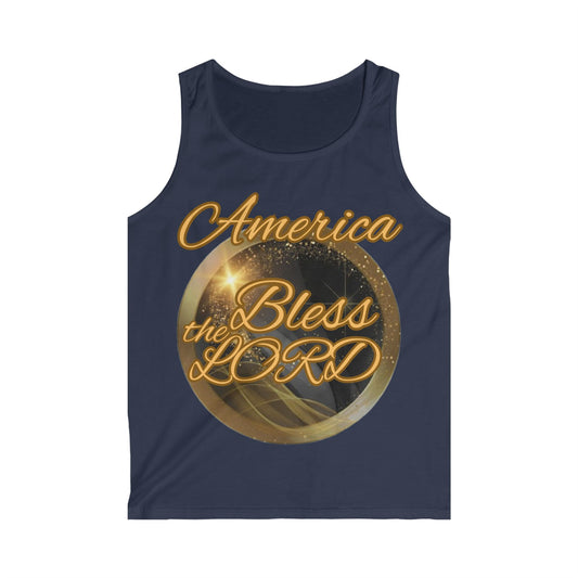 Men's Softstyle Tank Top (America-Blessed)