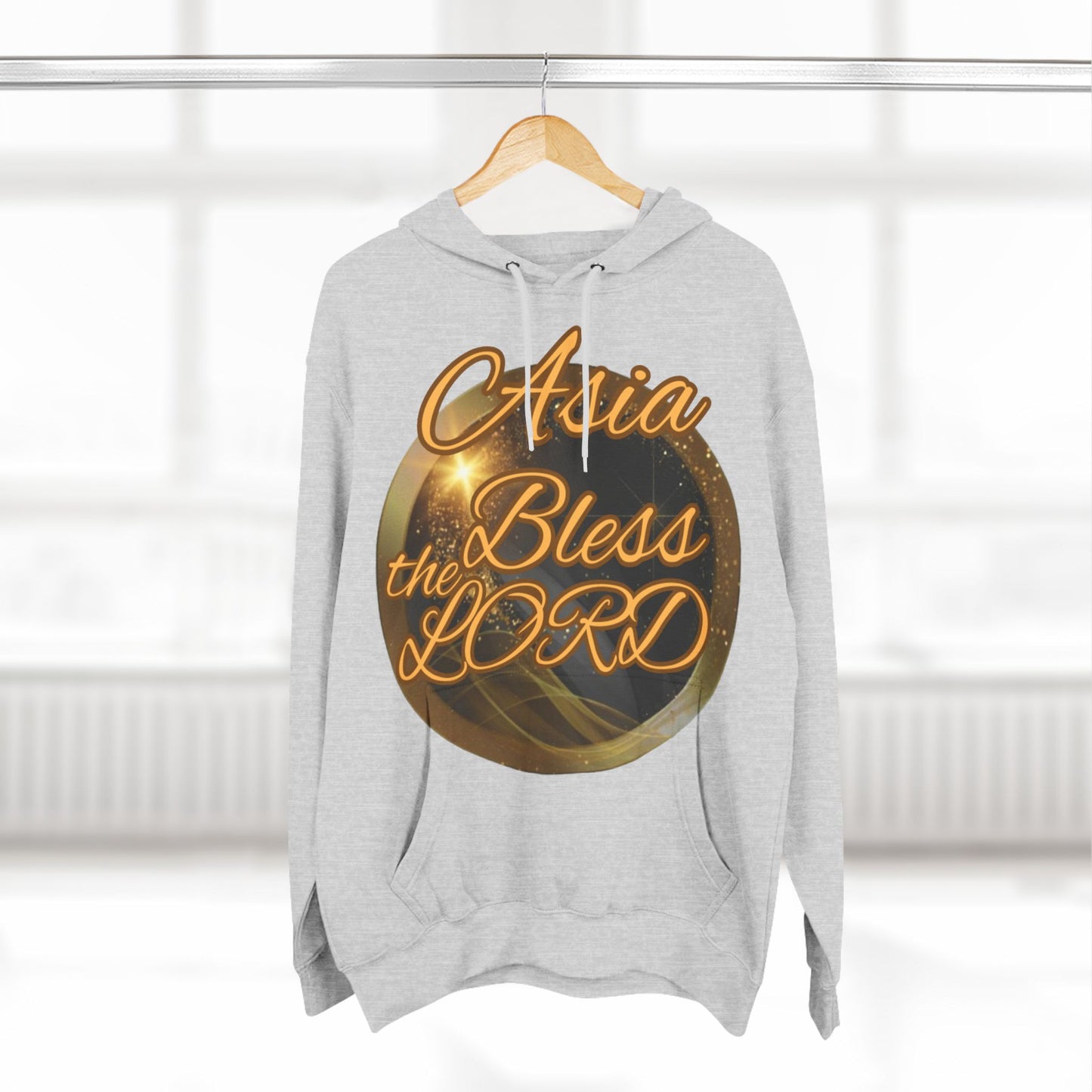 Three-Panel Fleece Hoodie (Asia-Blessed)