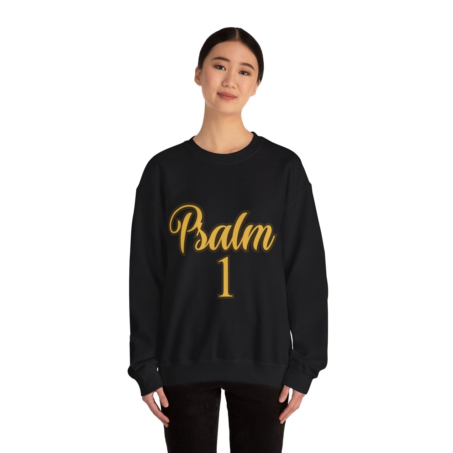 Unisex Heavy Blend™ Crewneck Sweatshirt (Psalm 1)