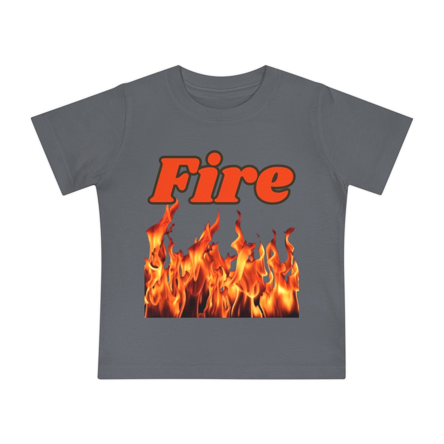 Baby Short Sleeve T-Shirt (Fire)