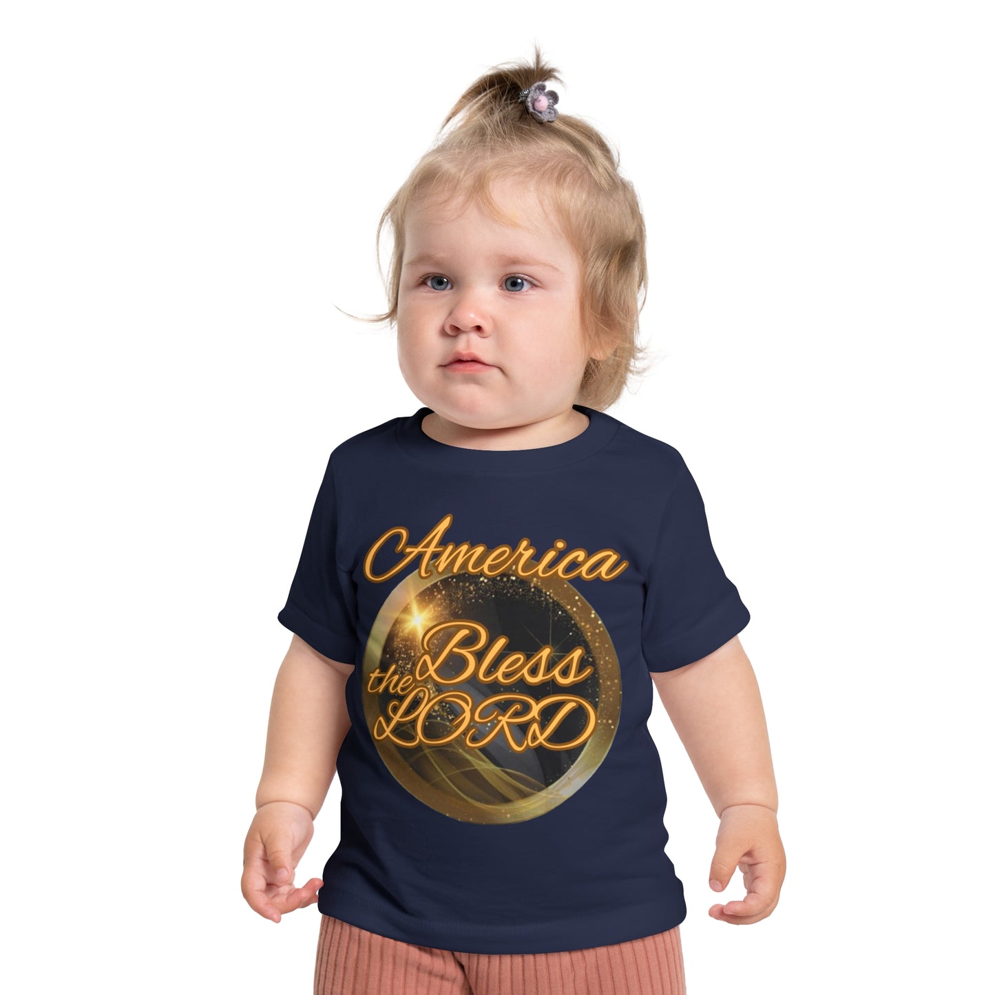 Baby Short Sleeve T-Shirt (America-Blessed)