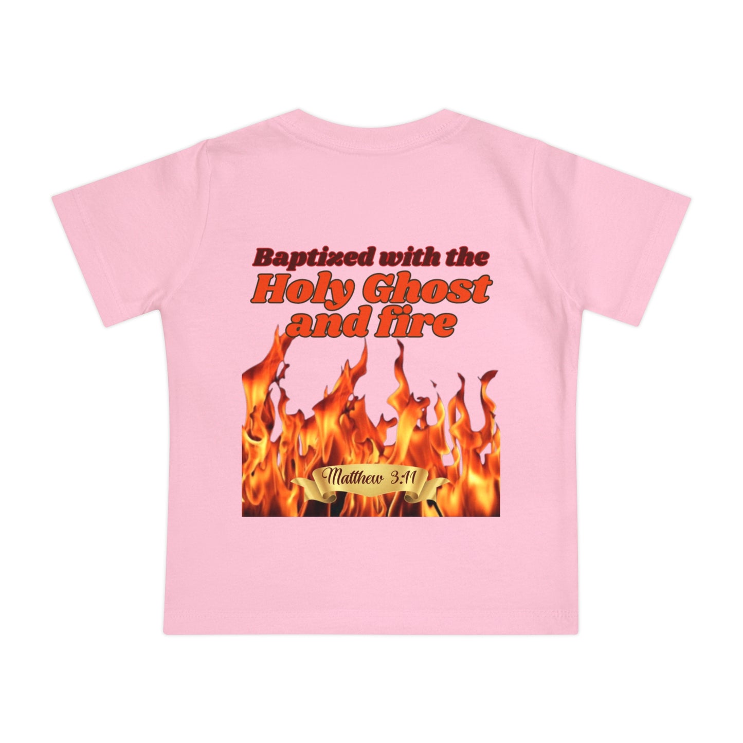 Baby Short Sleeve T-Shirt (Fire)