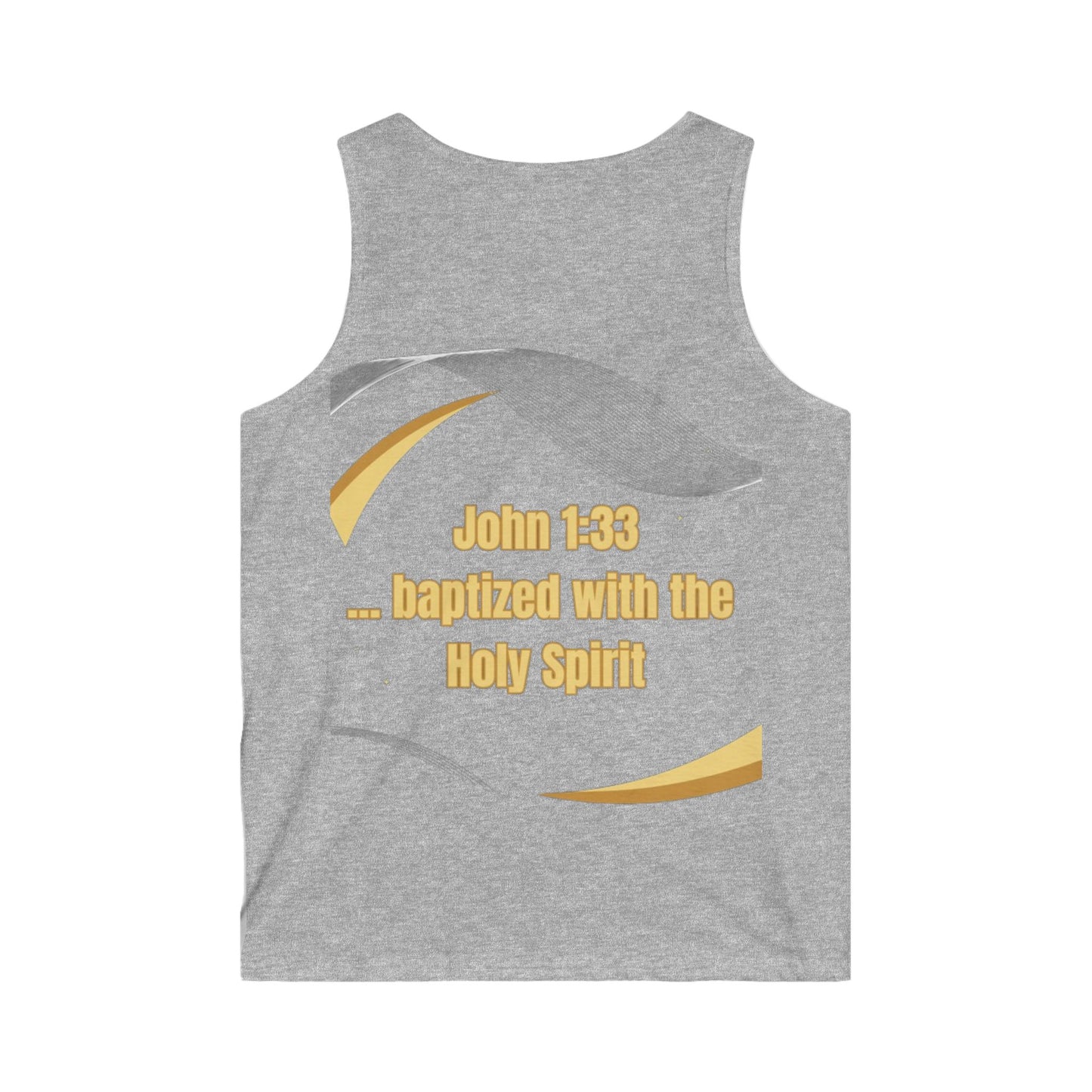 Men's Softstyle Tank Top (From God)