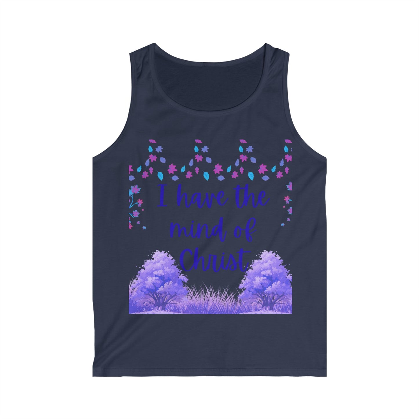 Men's Softstyle Tank Top (Mind of Christ)