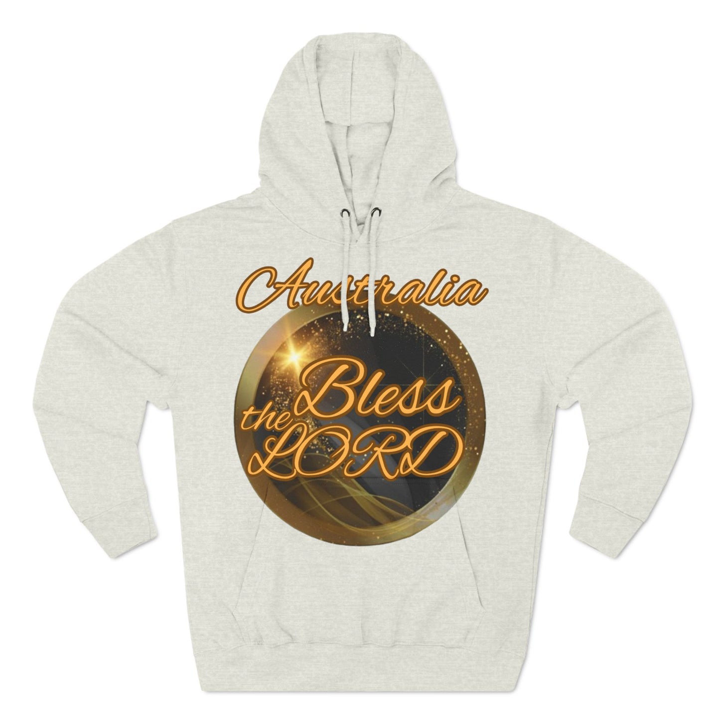 Three-Panel Fleece Hoodie (Australia-Blessed)