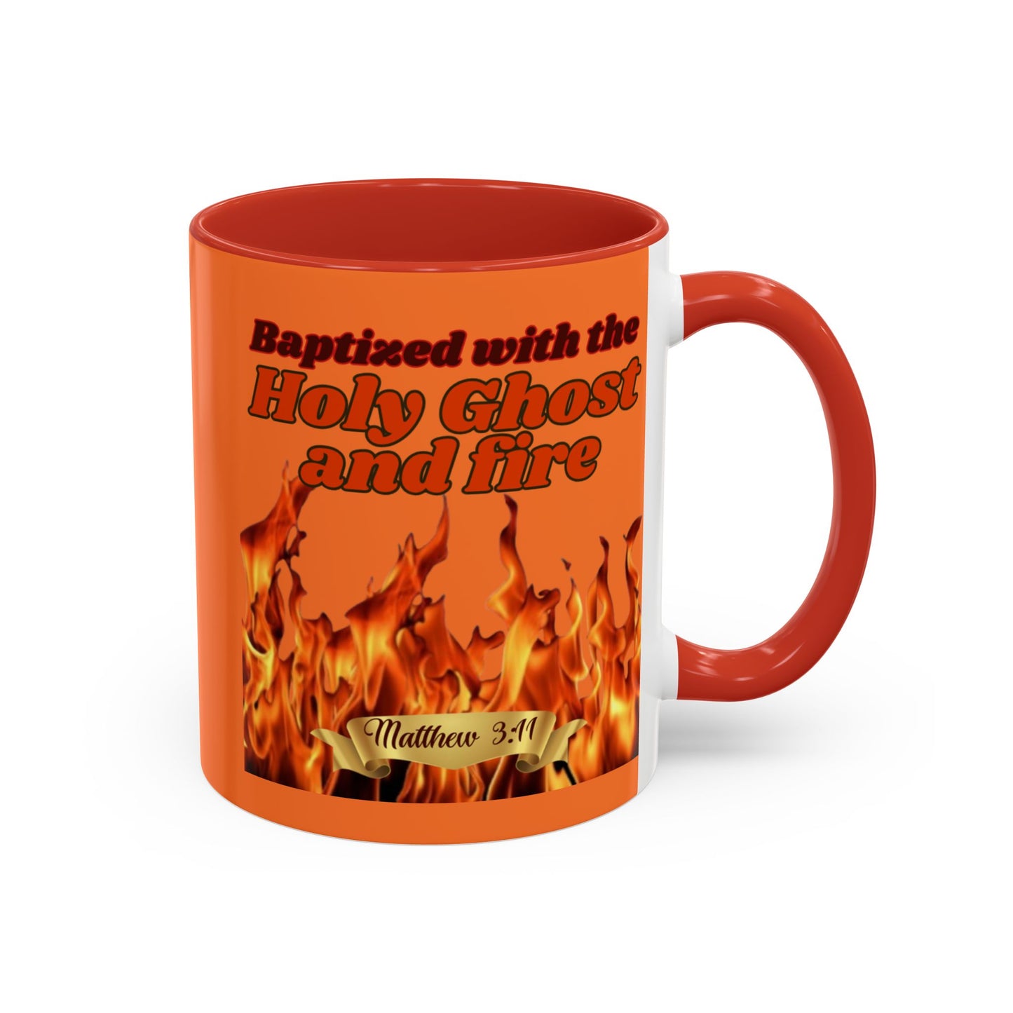 Accent Coffee Mug (11oz) (Fire)